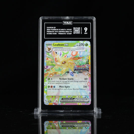 Leafeon EX Prismatic Stamp 006/131 TAG 9