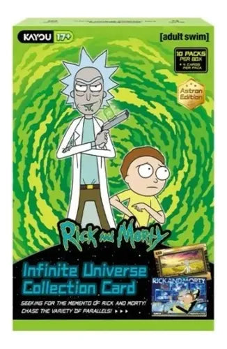 Rick and Morty Infinite Universe Collection Card Box