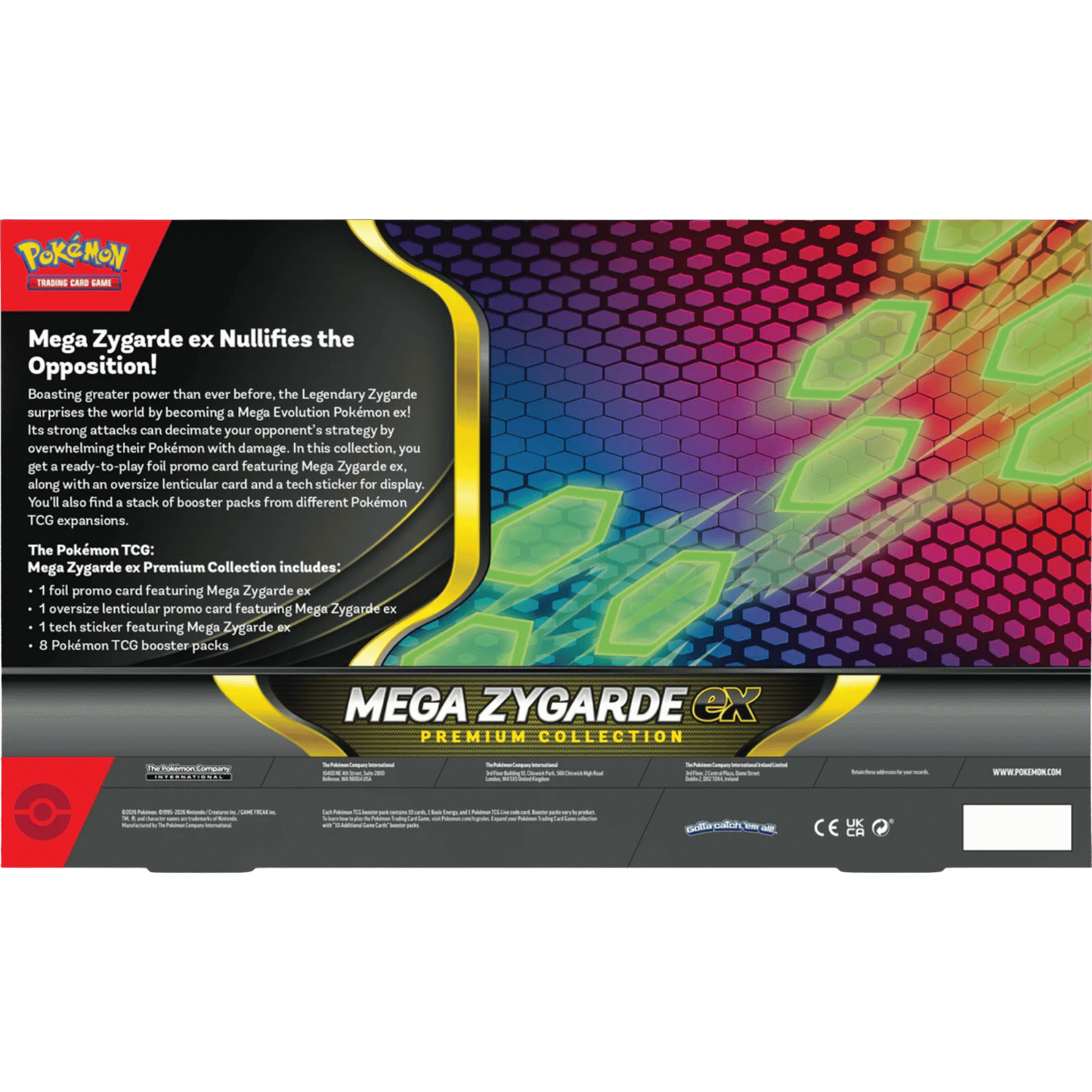 Mega Zygarde EX Premium Collection
