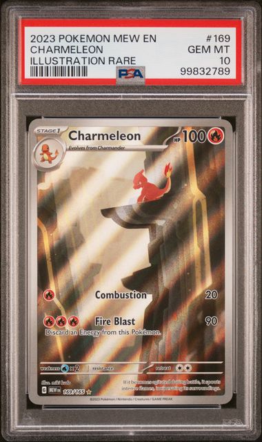 Charmeleon 169/165 151 PSA 10