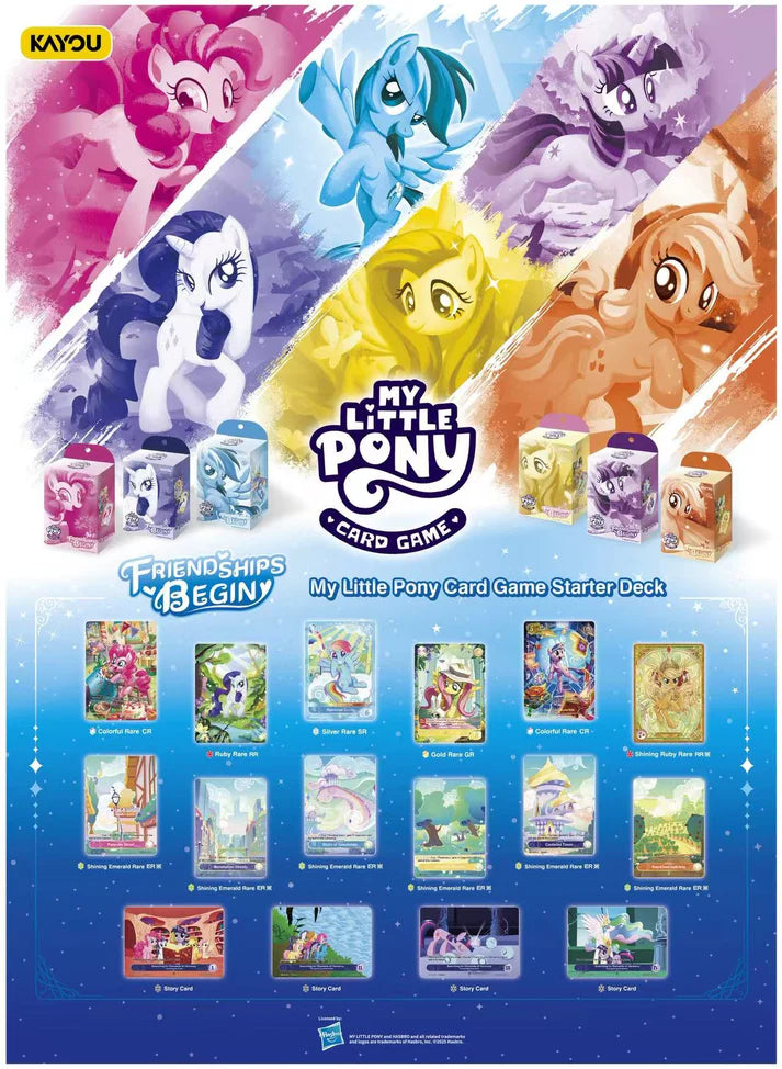 My Little Pony TCG Starter Deck Friendships Begin