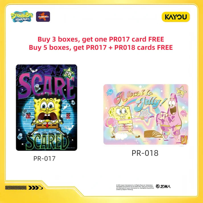 SpongeBob SquarePants Joyful Moments Booster Box
