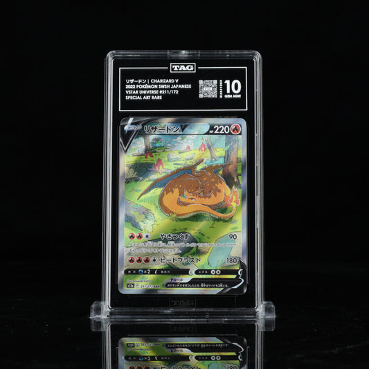 Charizard V 211/172 S12a Japanese TAG 10