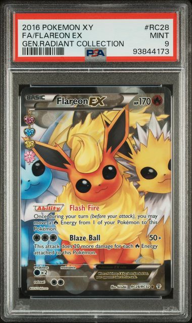 Flareon EX RC28/RC32 PSA 9