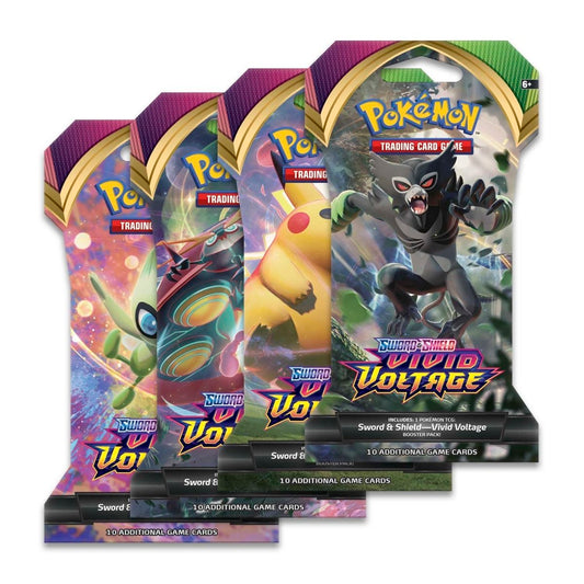 Vivid Voltage Sleeved Booster packs