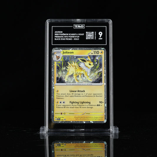Jolteon 169 Black Star Promo TAG 9