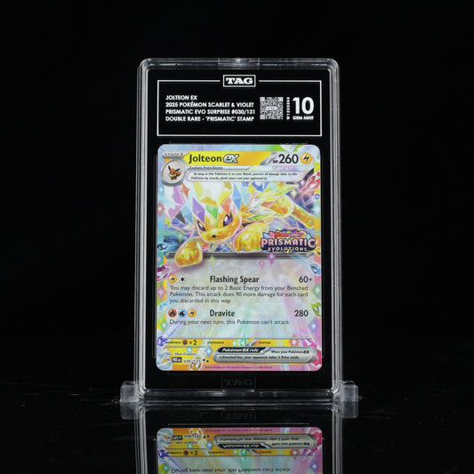 Jolteon EX Prismatic Stamp 030/131 TAG 10