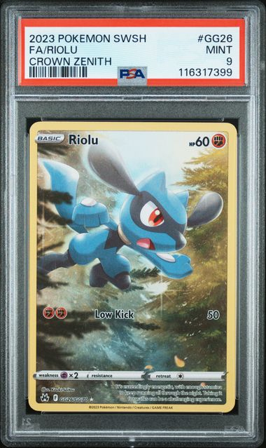 Riolu GG26/GG70 Crown Zenith PSA 9
