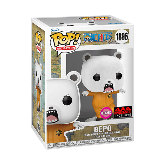 Bepo Funko Pop Figure Flocked AAA Anime Exclusive