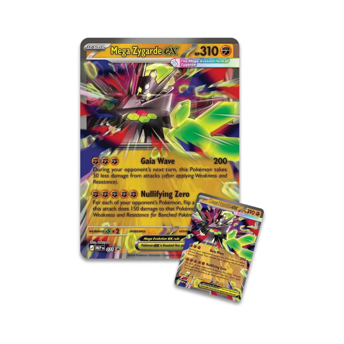 Mega Zygarde EX Premium Collection