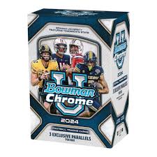 2024 Bowman University Chrome Football Blaster