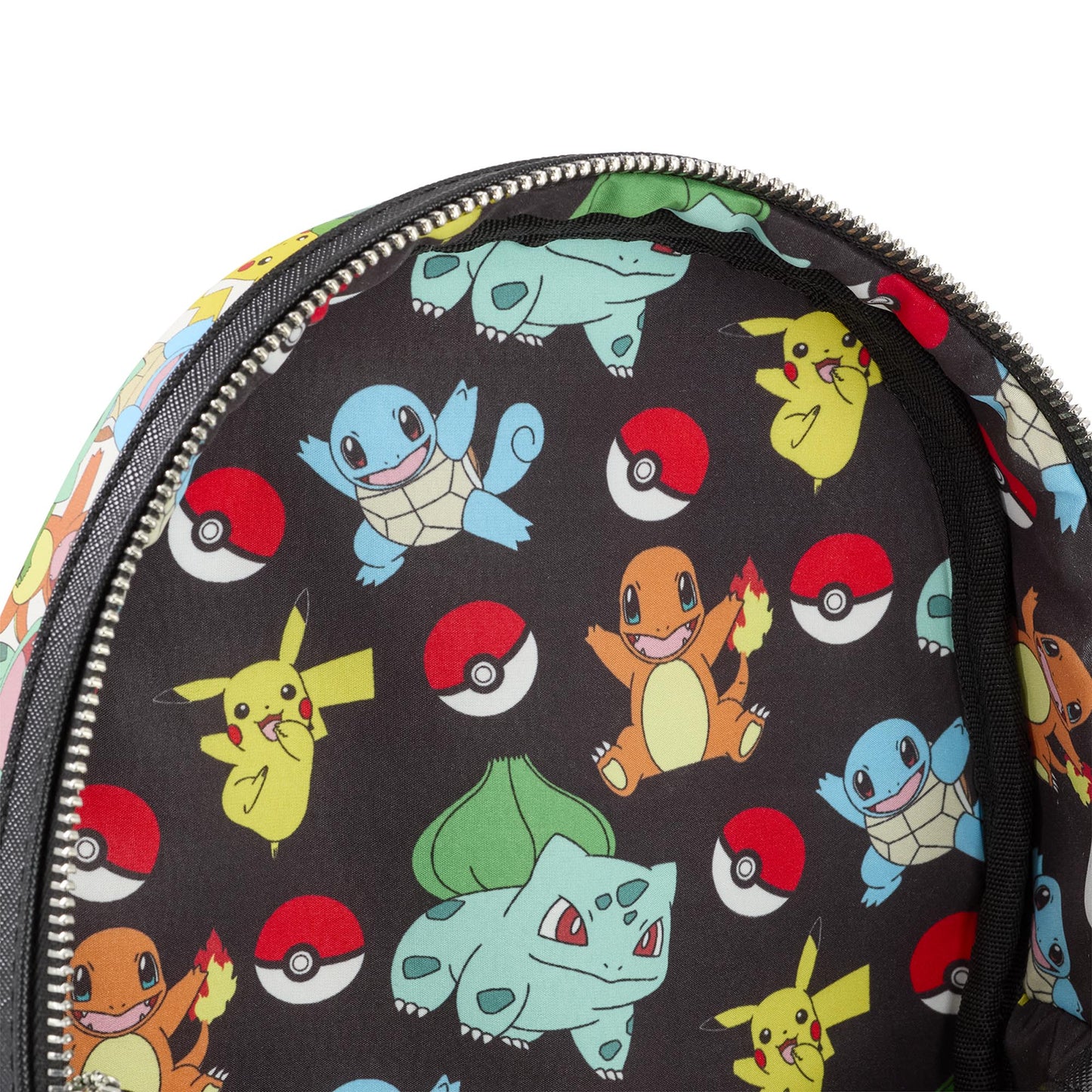 Pokémon Starters and Pikachu Loungefly Backpack