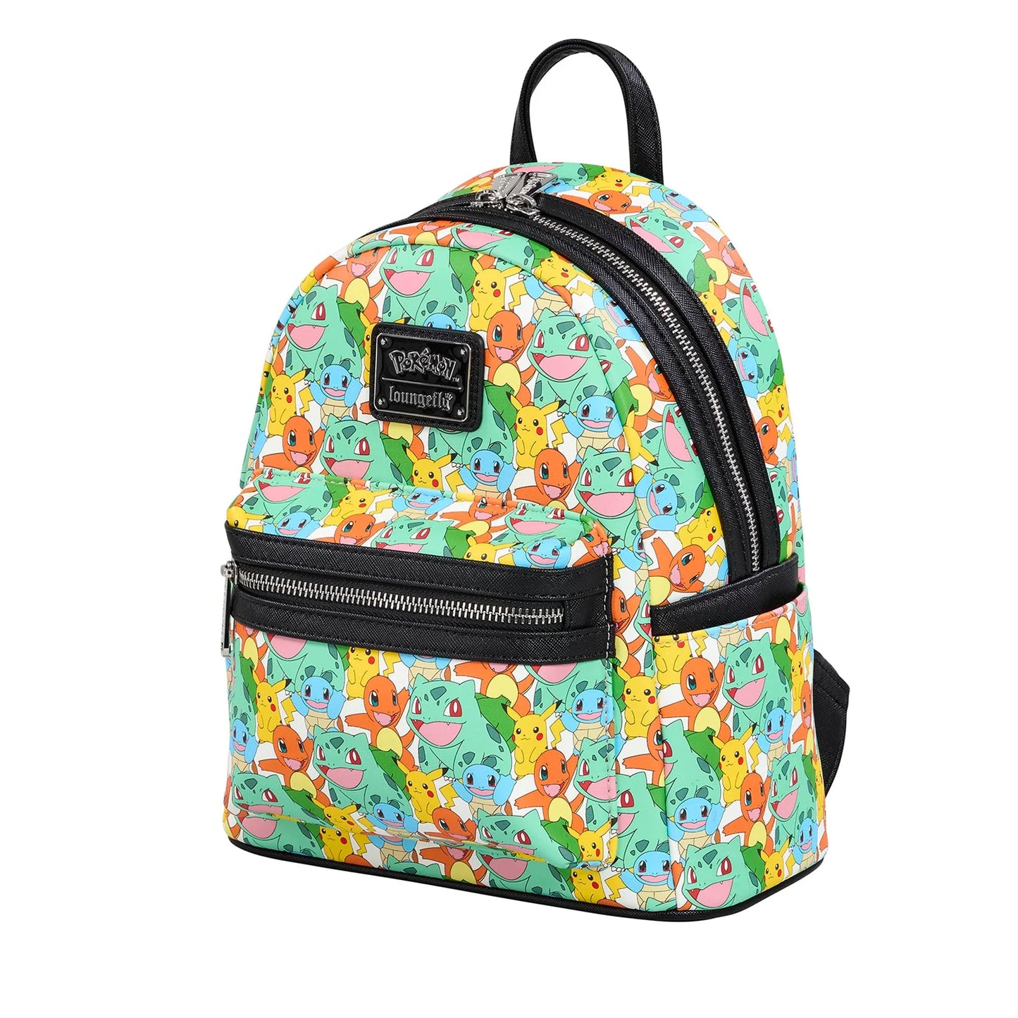 Pokémon Starters and Pikachu Loungefly Backpack