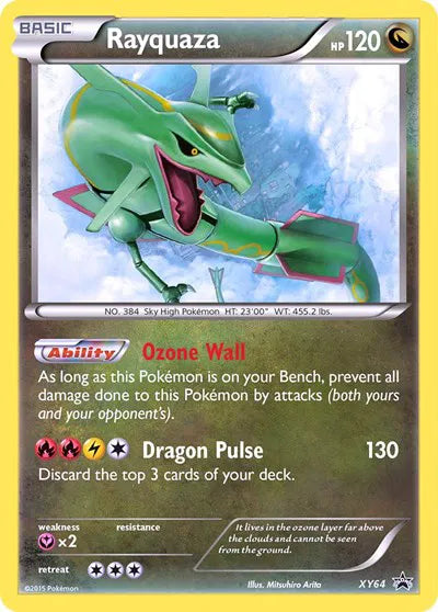 Rayquaza XY64 Promo