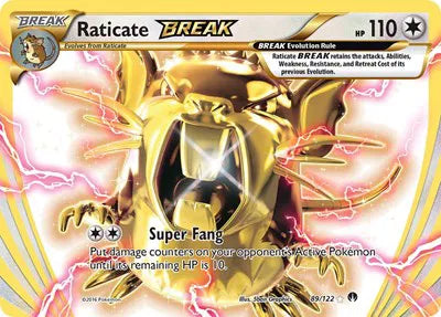 Raticate BREAK 89/122 BREAKpoint