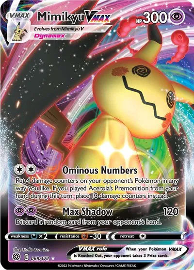 Mimikyu VMAX 069/172 Brilliant Stars