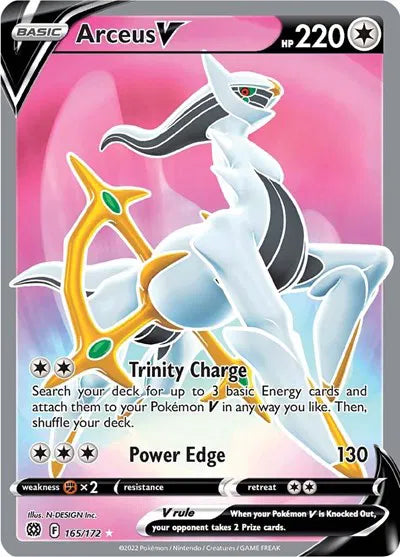 Arceus V 165/172 Brilliant Stars
