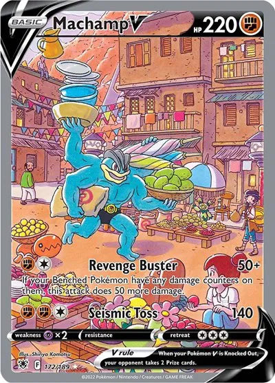 Machamp V 172/189 Astral Radiance