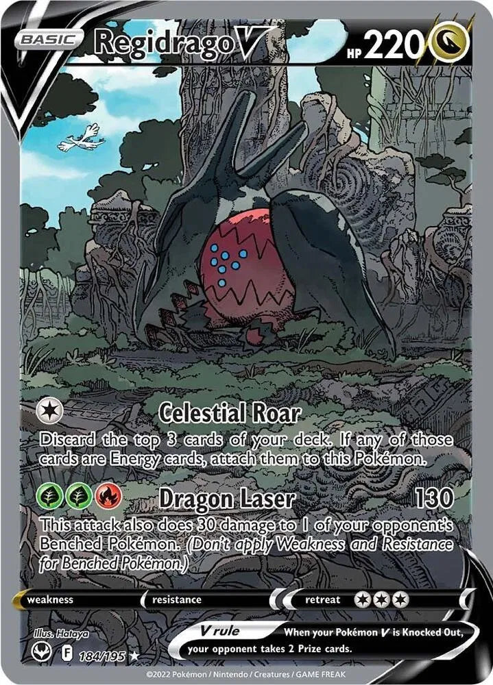 Regidrago V 184/195 Silver Tempest