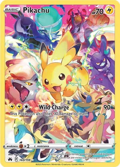 Pikachu 160/159 Crown Zenith