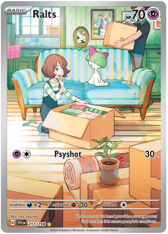 Ralts 211/198 Scarlet & Violet Base