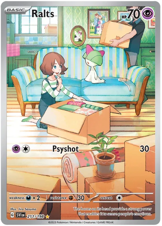 Ralts 211/198 Scarlet & Violet Base