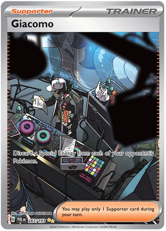 Giacomo 267/193 Paldea Evolved