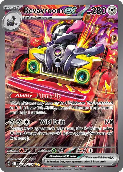 Revavroom ex 224/197 Obsidian Flames