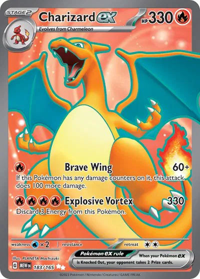 Charizard ex 183/165 151