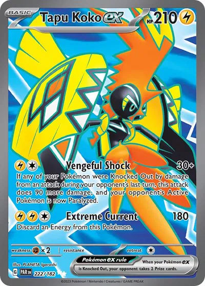 Tapu Koko ex 222/182 Paradox Rift