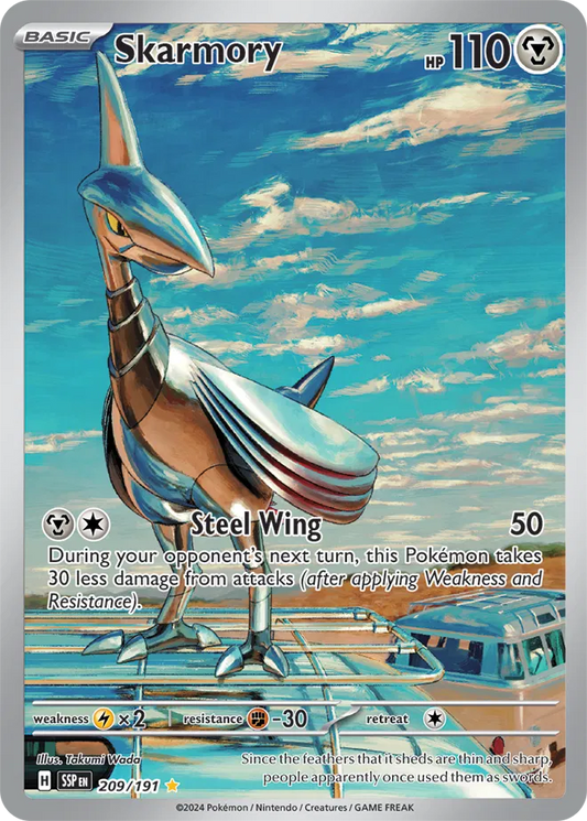 Skarmory 209/191 Surging Sparks