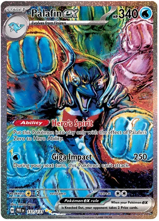 Palafin EX 151/131 Prismatic Evolution