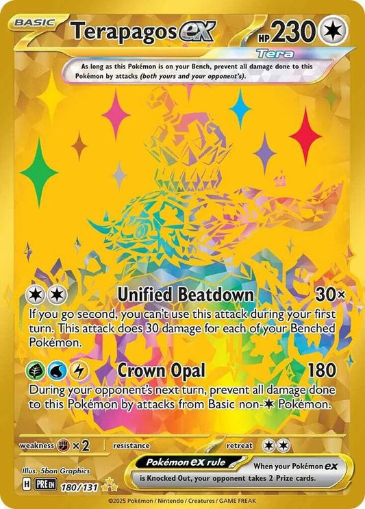 Terapagos ex 180/131 Prismatic Evolutions