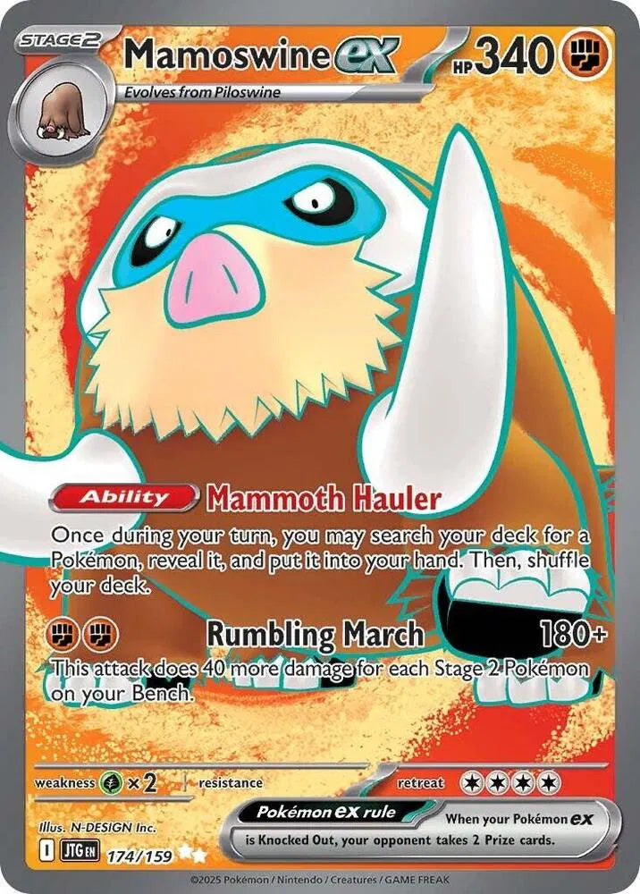 Mamoswine ex 174/159 Journey Together