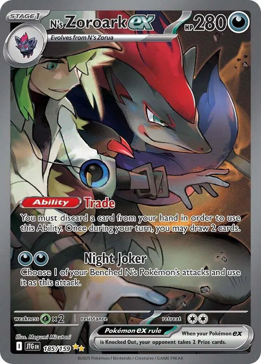 N's Zoroark ex 185/159 Journey Together