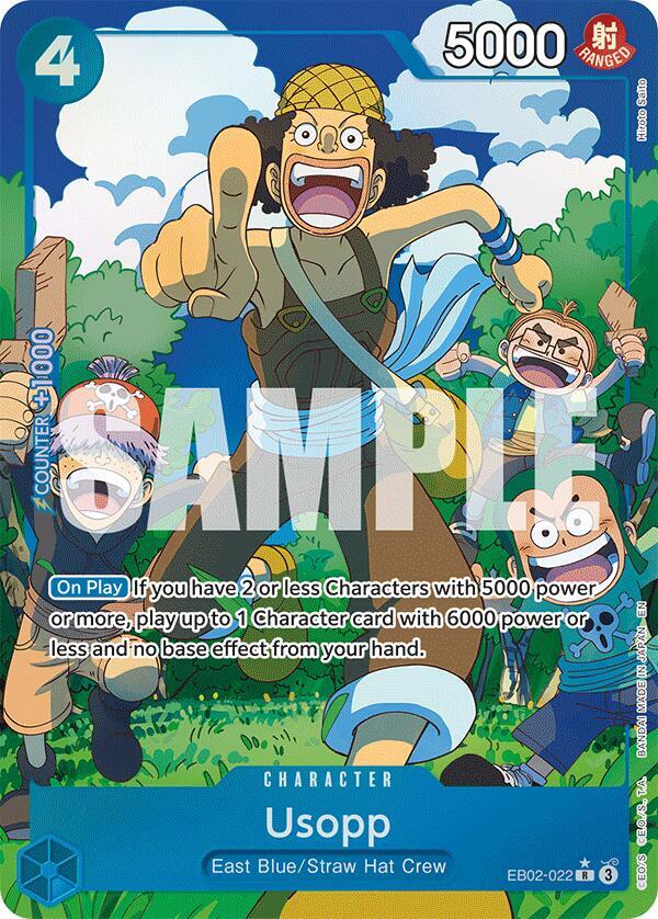 Usopp (Alternate Art) EB02-022