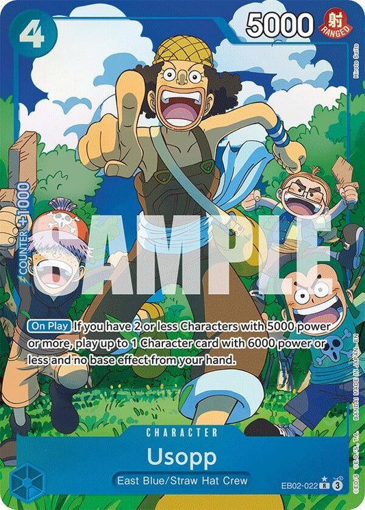 Usopp (Alternate Art) EB02-022
