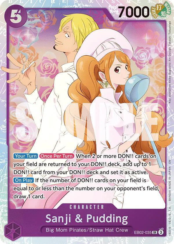 Sanji & Pudding EB02-035