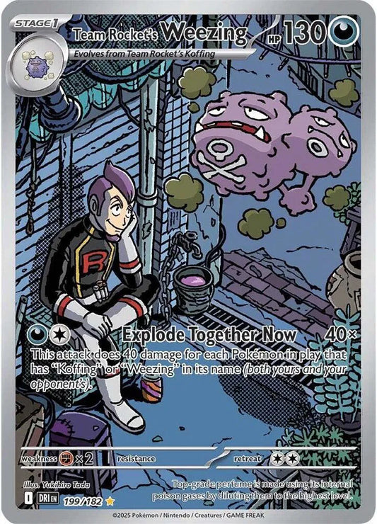 Team Rocket's Weezing 199/182 Destined Rivals