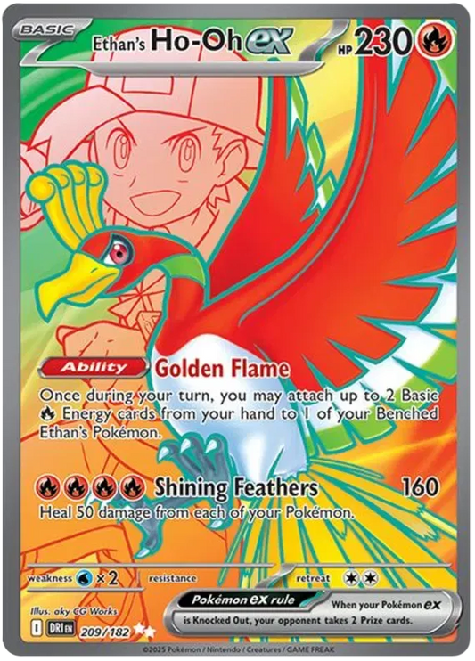Ethan's Ho-Oh 209/182 Destined Rivals