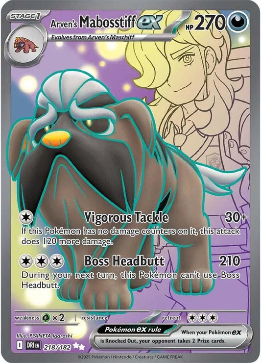 Arven's Mabostiff 218/182 Destined Rivals