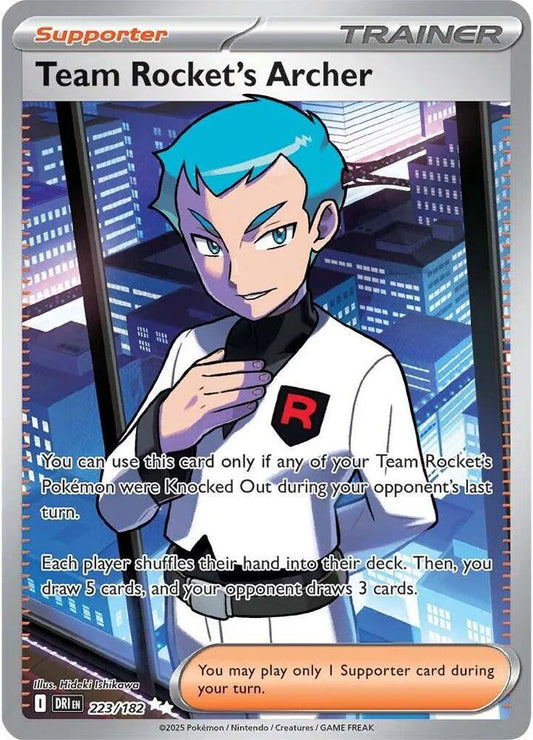 Team Rocket's Archer 223/182 Destined Rivals