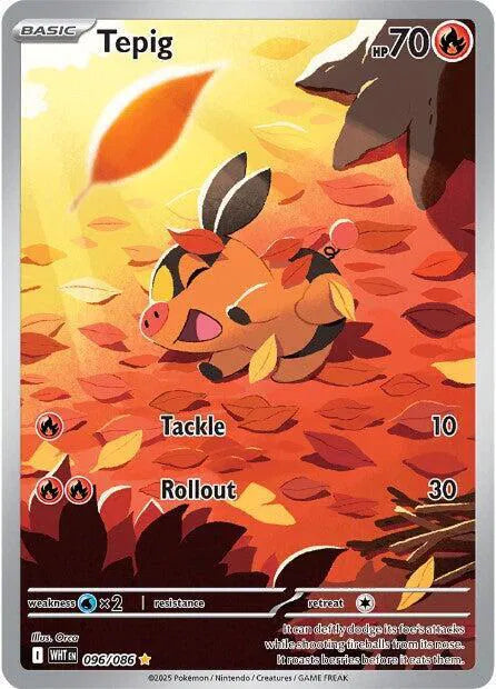 Tepig 096/086 White Flare