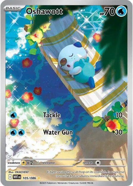 Oshawott 105/086 White Flare