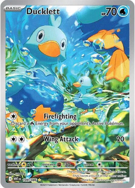 Ducklett 109/086 White Flare