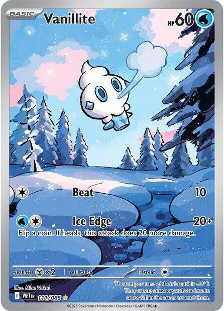 Vanillite 111/086 White Flare