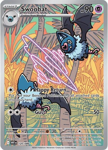 Swoobat 120/086 White Flare
