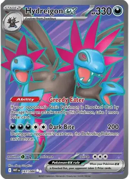 Hydreigon EX 161/086 White Flare