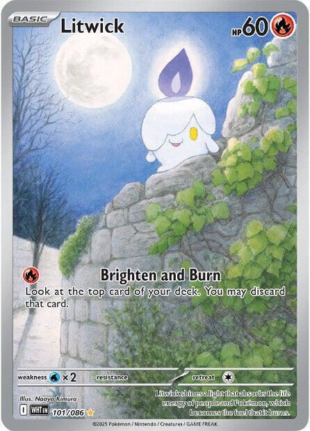 Litwick 101/086 White Flare