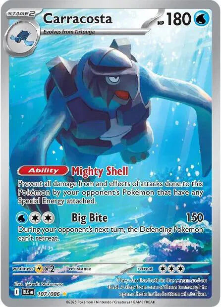 Carracosta 107/086 Black Bolt